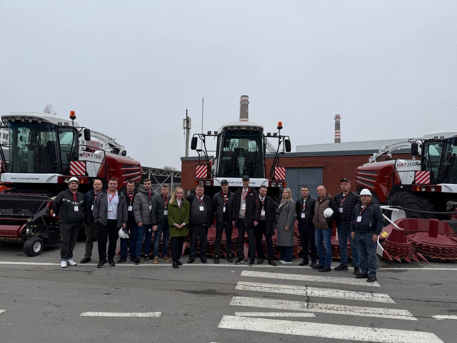 Калужские аграрии посетили Ростсельмаш